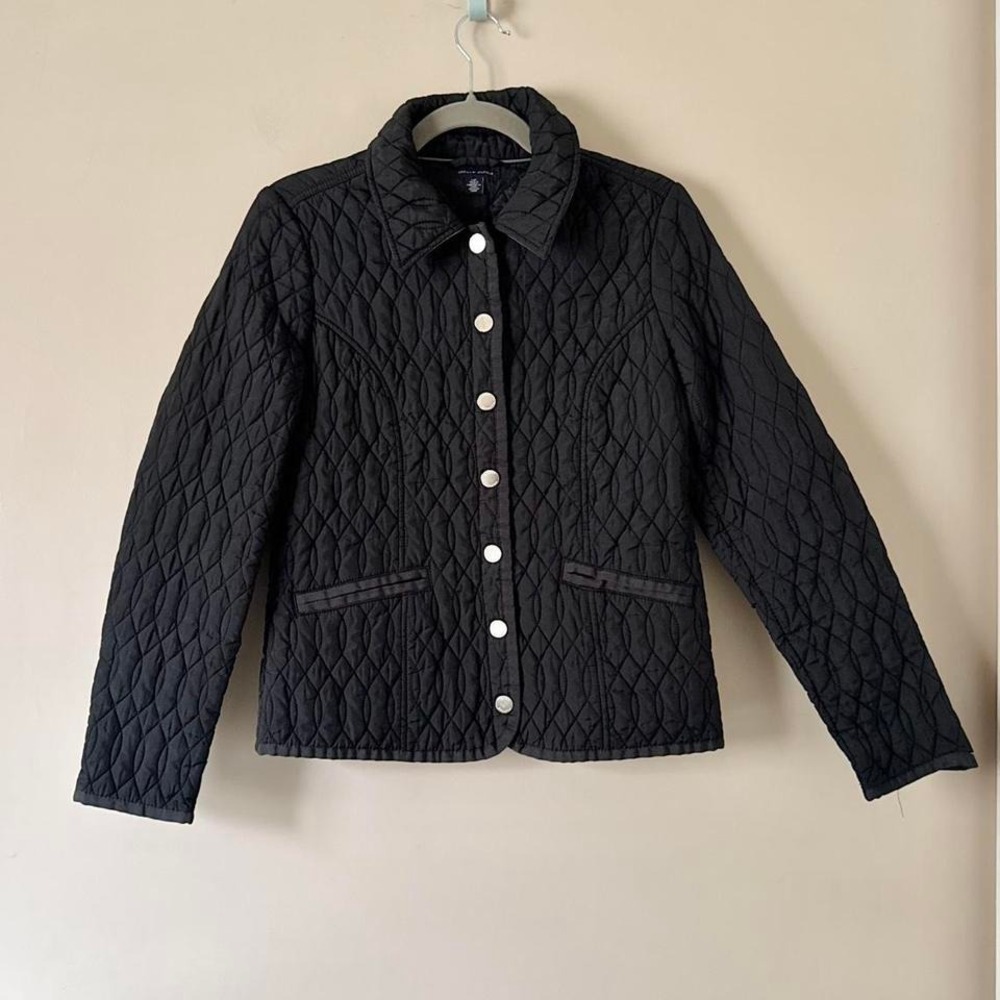 Tommy Hilfiger Black Quilted Jacket